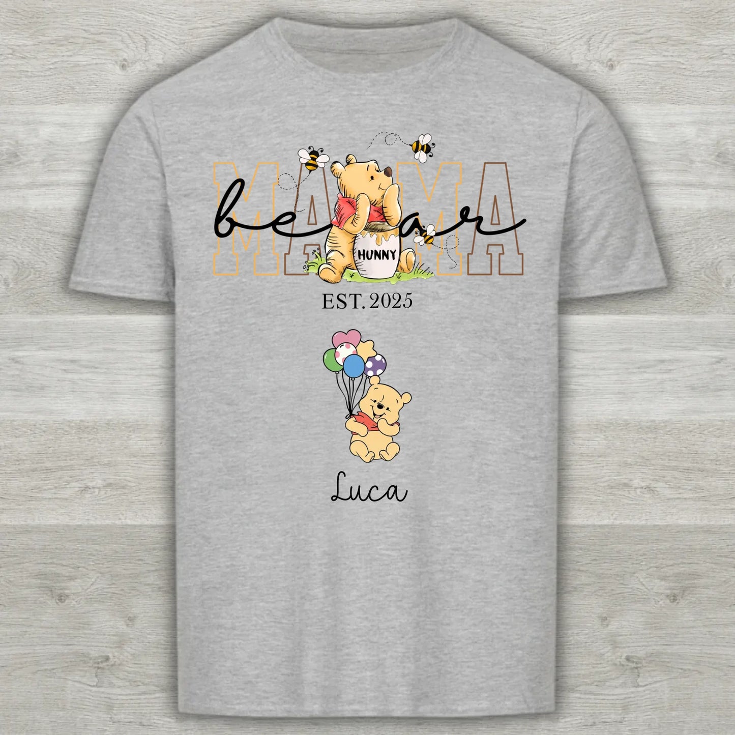 basic unisex shirt grau mockup
