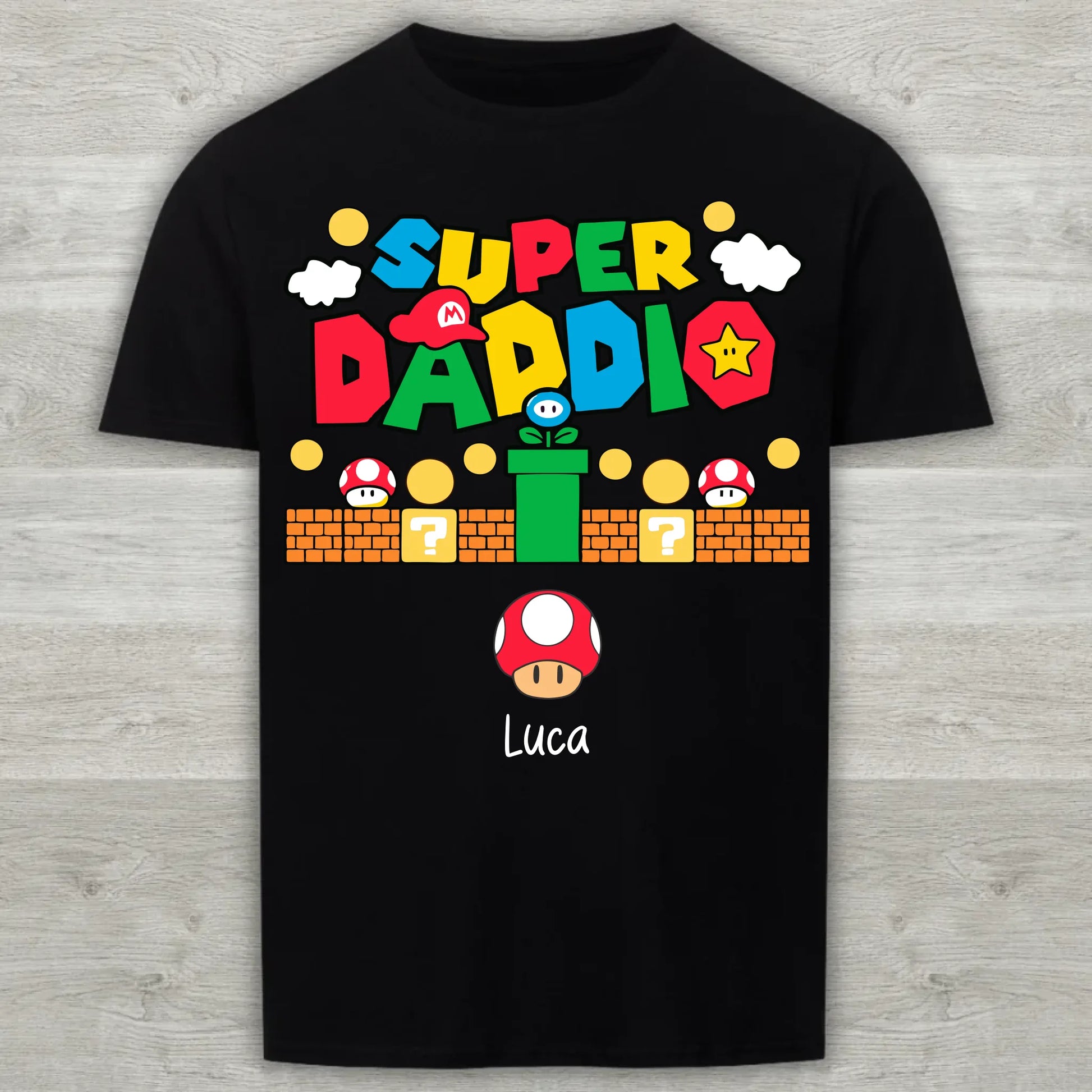 offizielles schwarz tshirt mockup