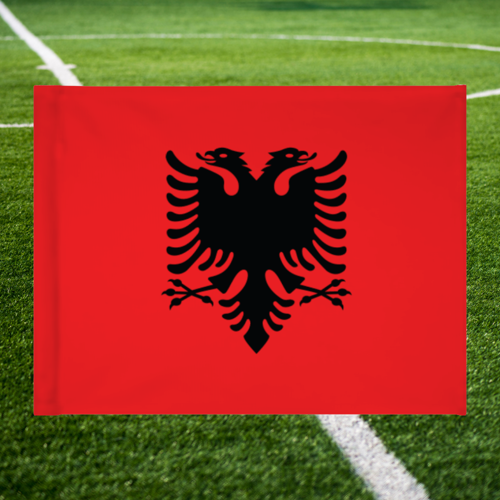 Autoflagge - Albanien