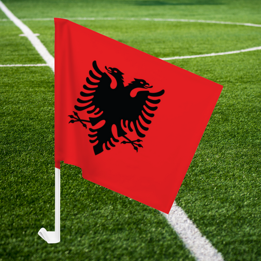 Autoflagge - Albanien